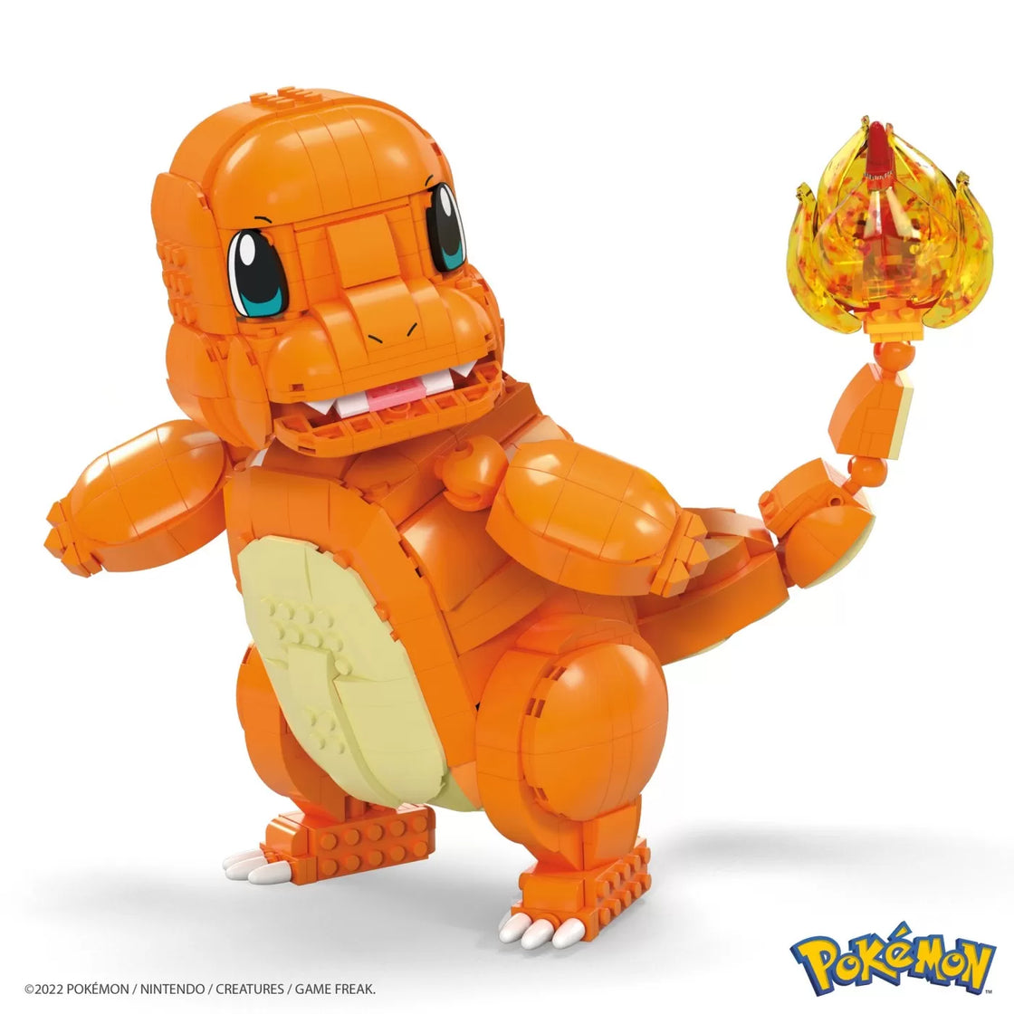 Pokemon mega construx jumbo charmander salameche