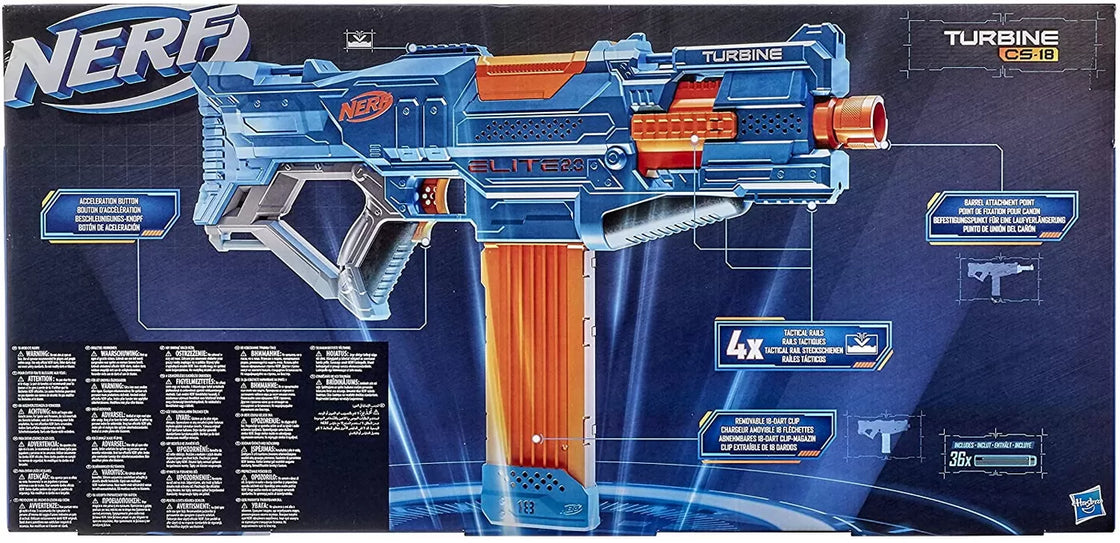 Nerf blaster elite 2.0 turbine cs-18
