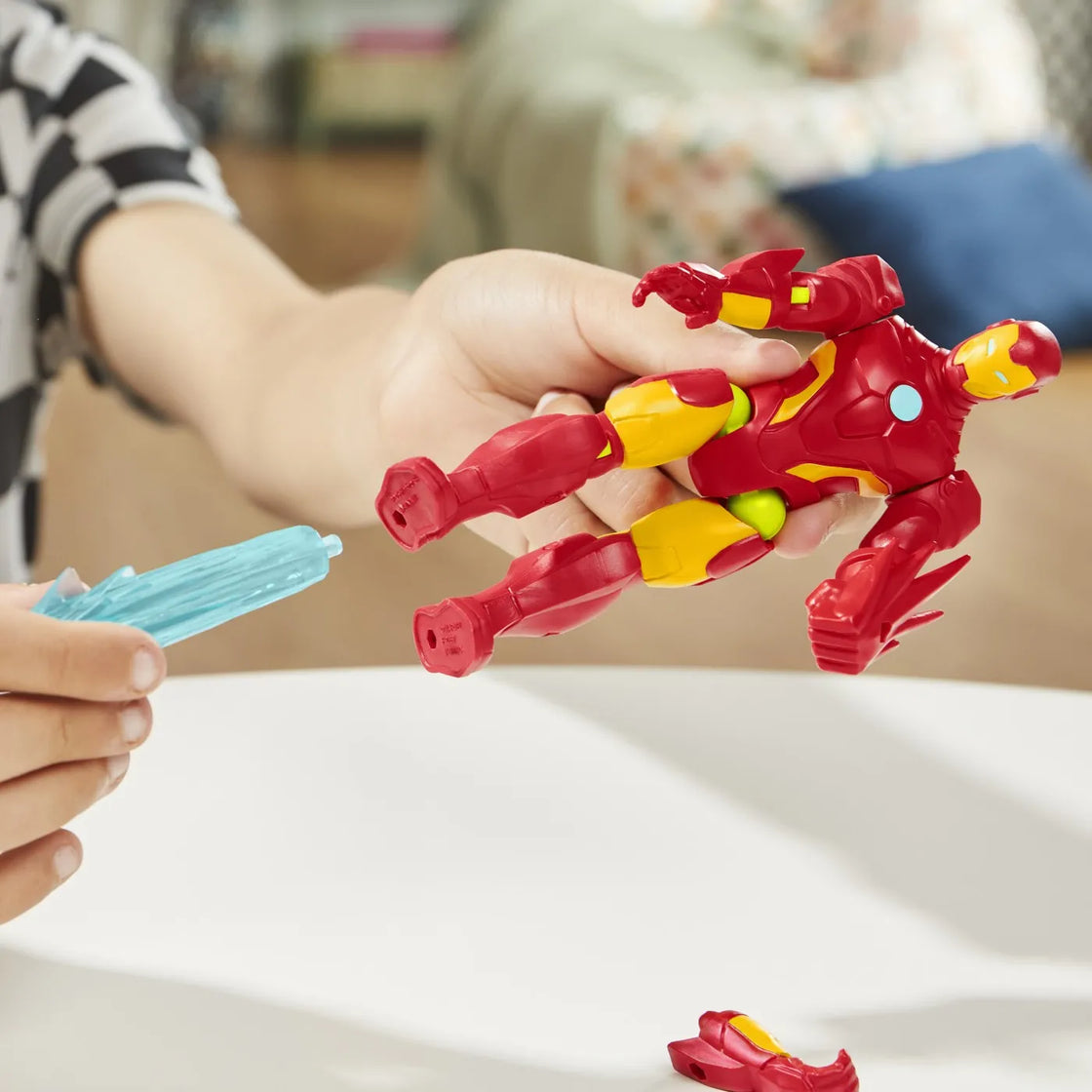 Marvel avengers mix mashers figurina iron man 12cm