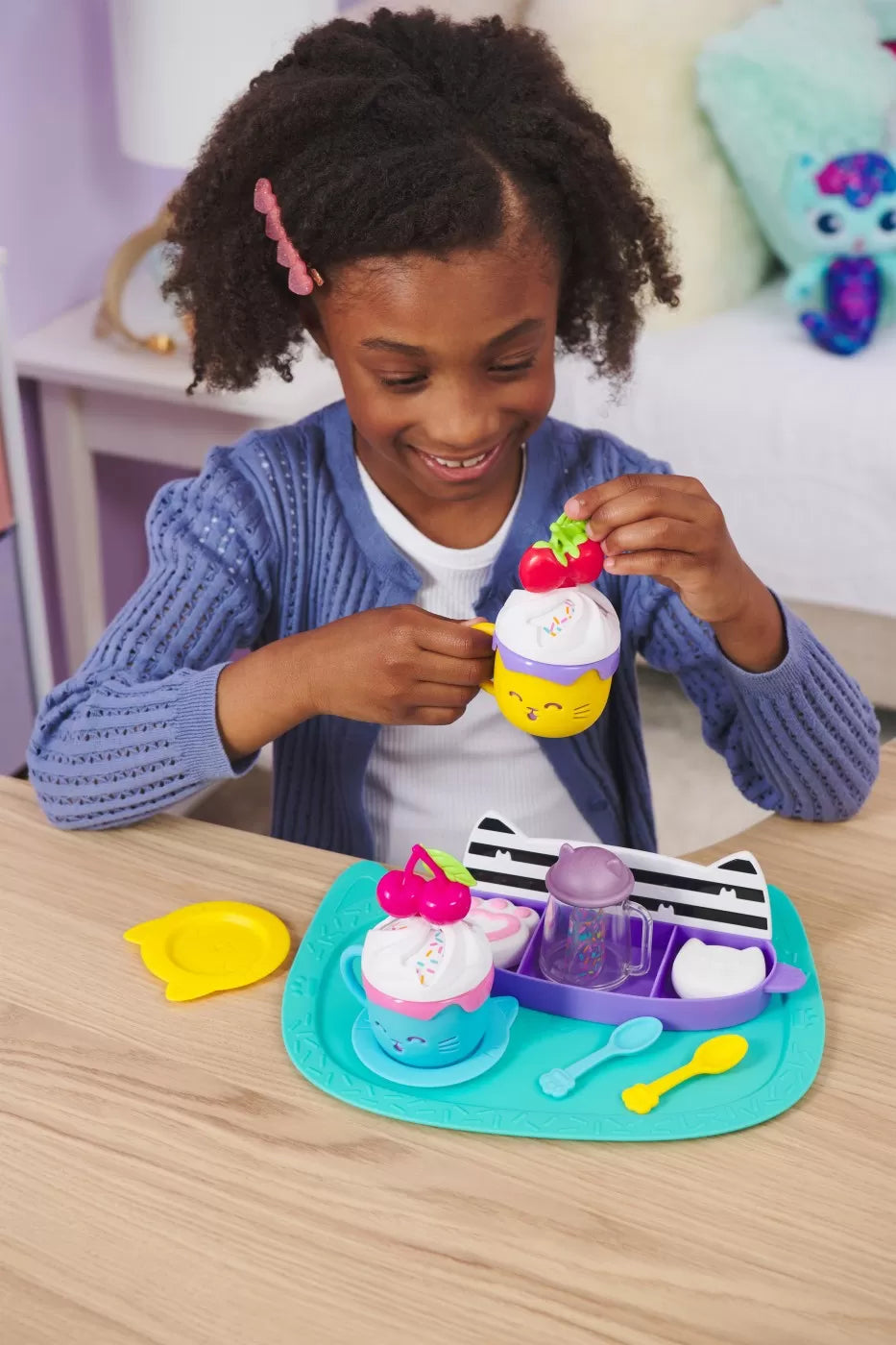 Gabbys dollhouse set pentru prajituri