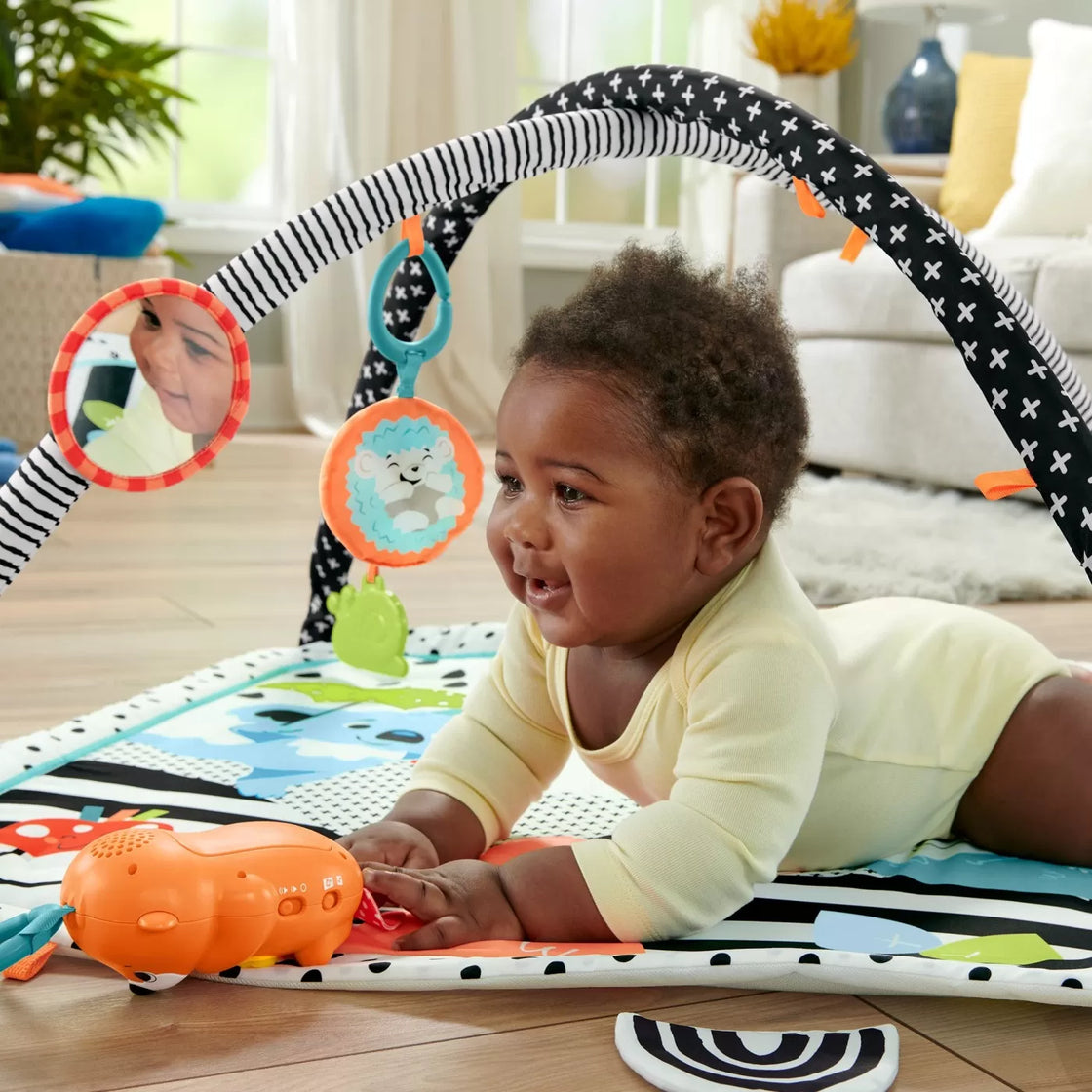Fisher price saltea muzicala 3 in 1 cu centru de activitati