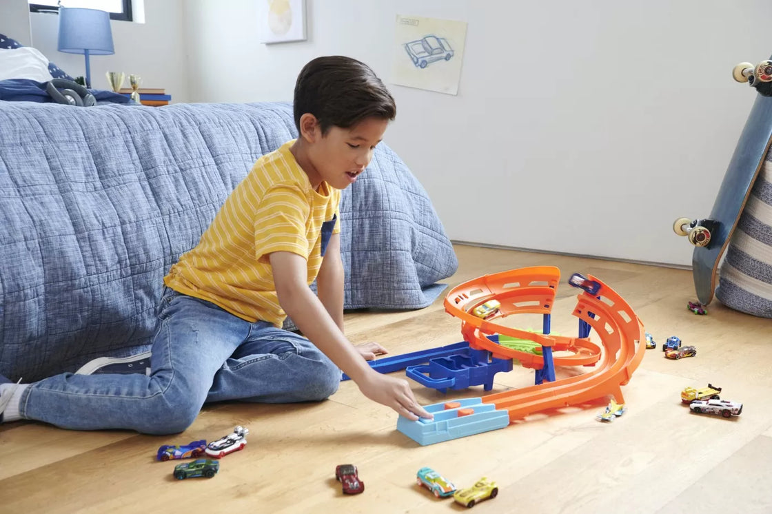 Hot wheels action set circuit dublu
