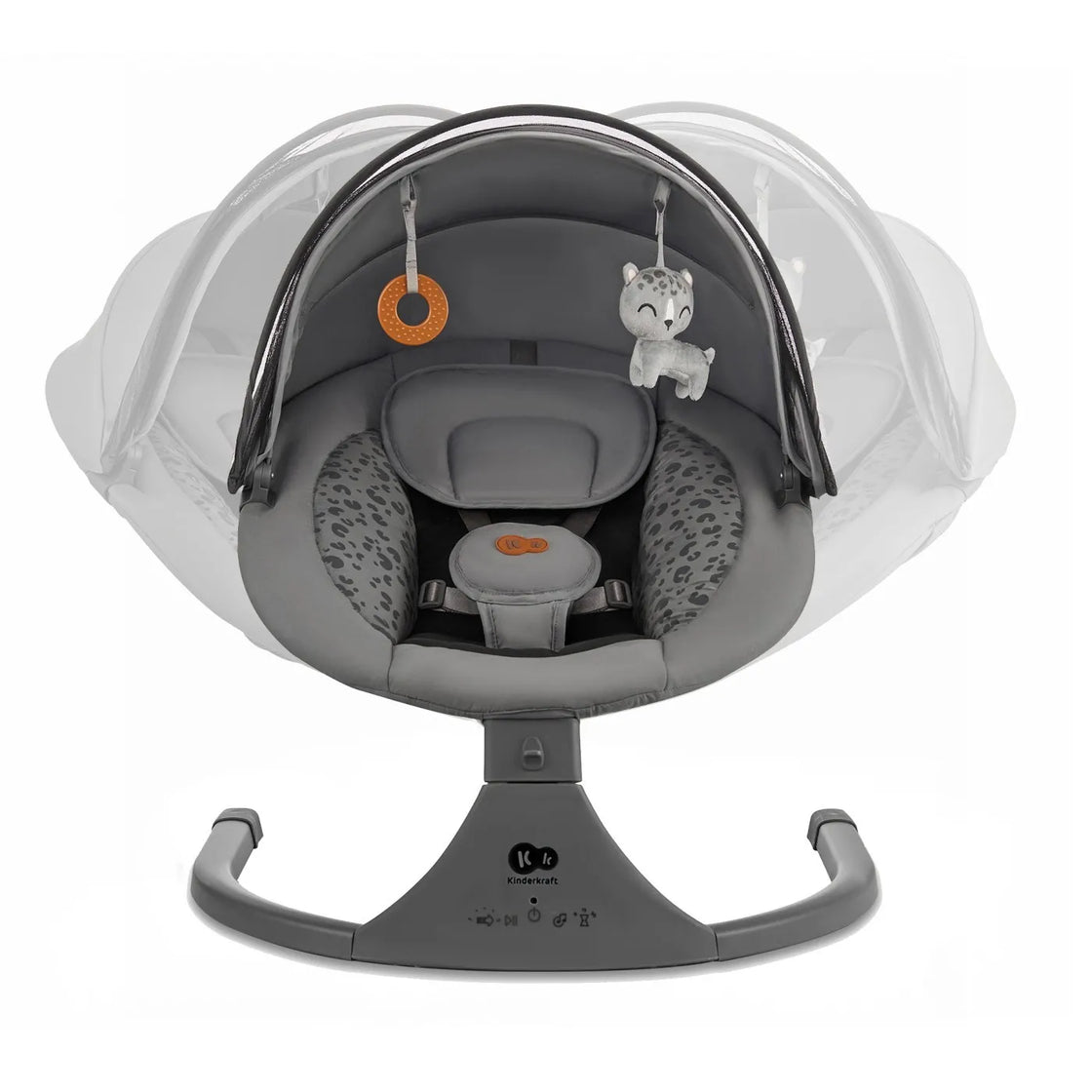 Leagan electric kinderkraft lumi 2, dark grey