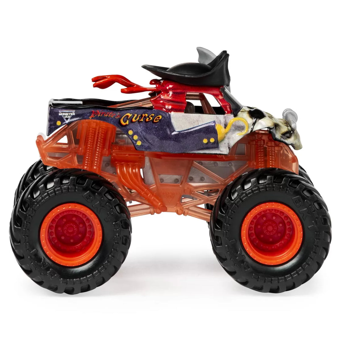 Monster jam macheta blestemul piratilor si capitanul negru