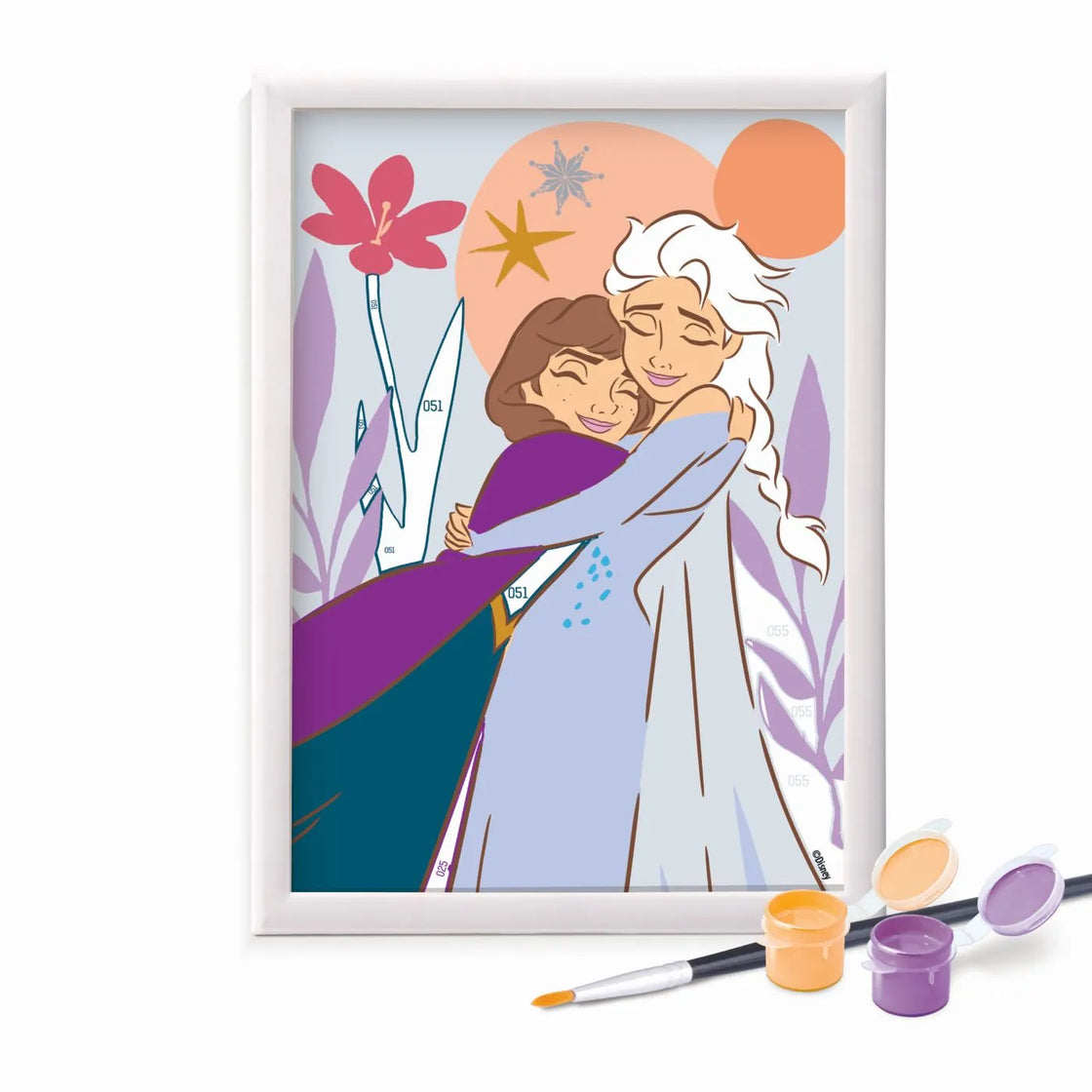 Picteaza si inrameaza disney frozen