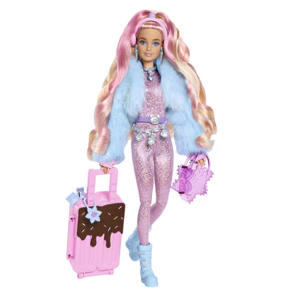 Barbie extra fly papusa barbie blonda la munte