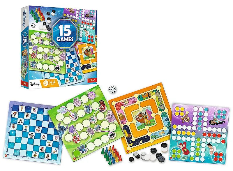 Joc de societate disney colectie 15 jocuri