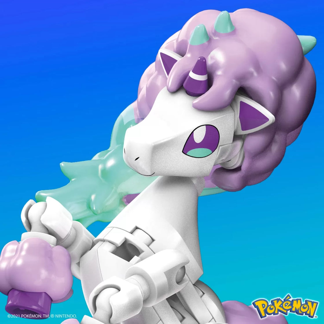 Pokemon mega construx galarian ponyta