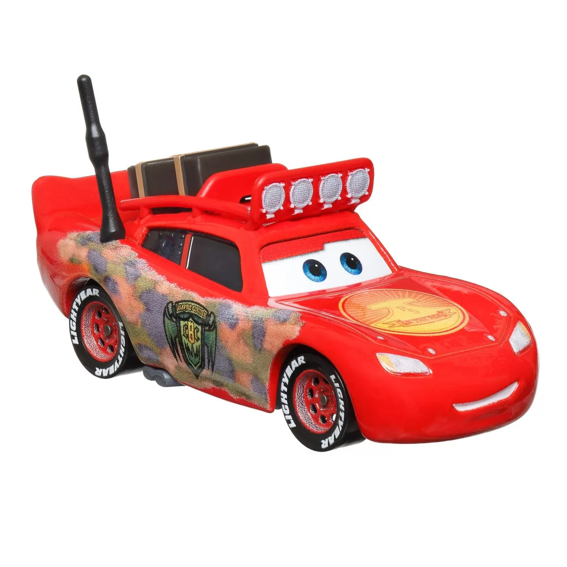Masinuta metalica cars3 personajul cryptid buster fulger mcqueen