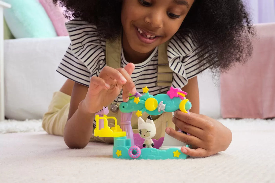 gabbys dollhouse set balcon decorat a lui pandy paws