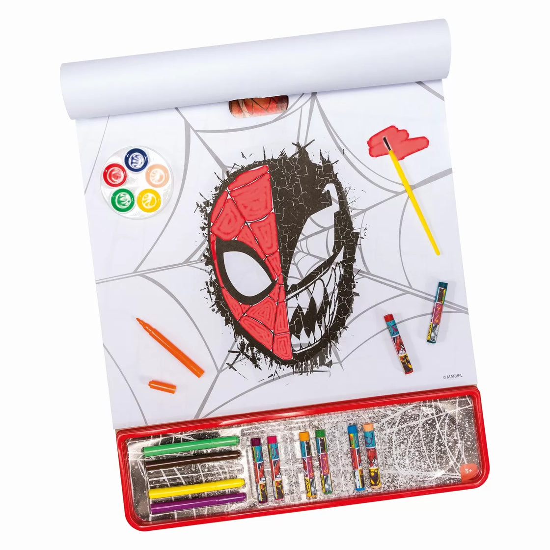 Spider man set pentru desen giga block 5 in 1