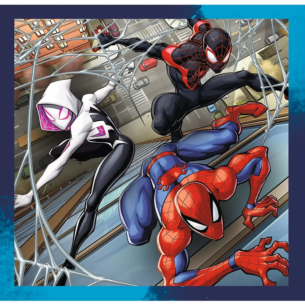 Puzzle trefl 3in1 disney marvel spiderman