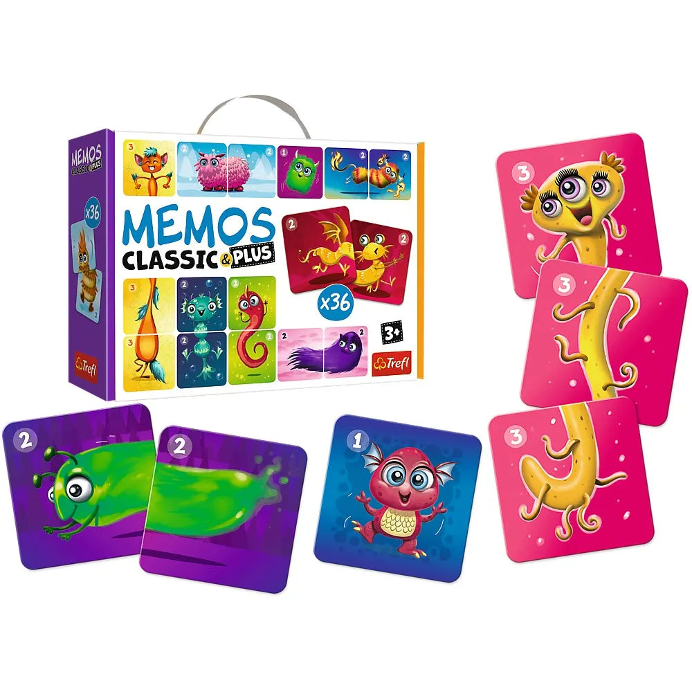 Joc memos classic plus dragutii monstri