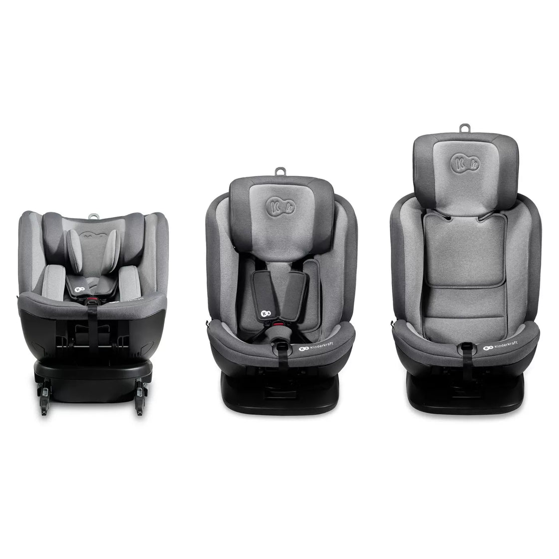 Scaun auto kinderkraft xpedition 2 i-size 40-150 cm, grey