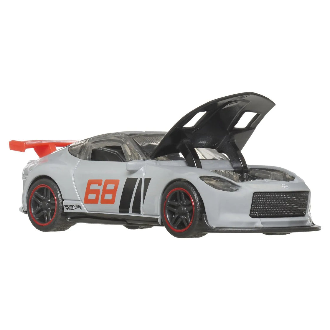 Hot wheels masinuta metalica cu sistem pull back 2023 nissan z custom hw modified scara 1:43
