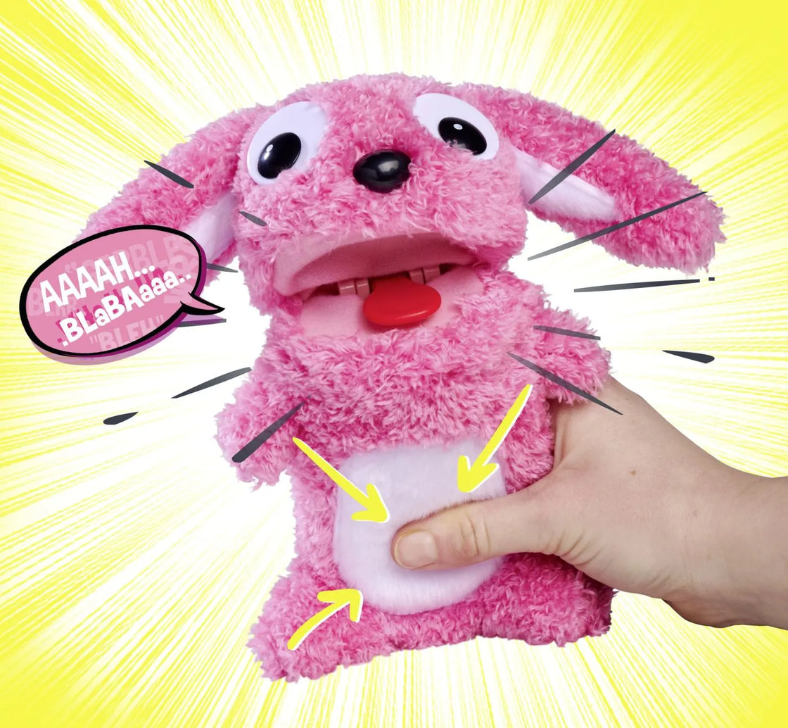 Simba screamerz jucarie plus iepuras roz
