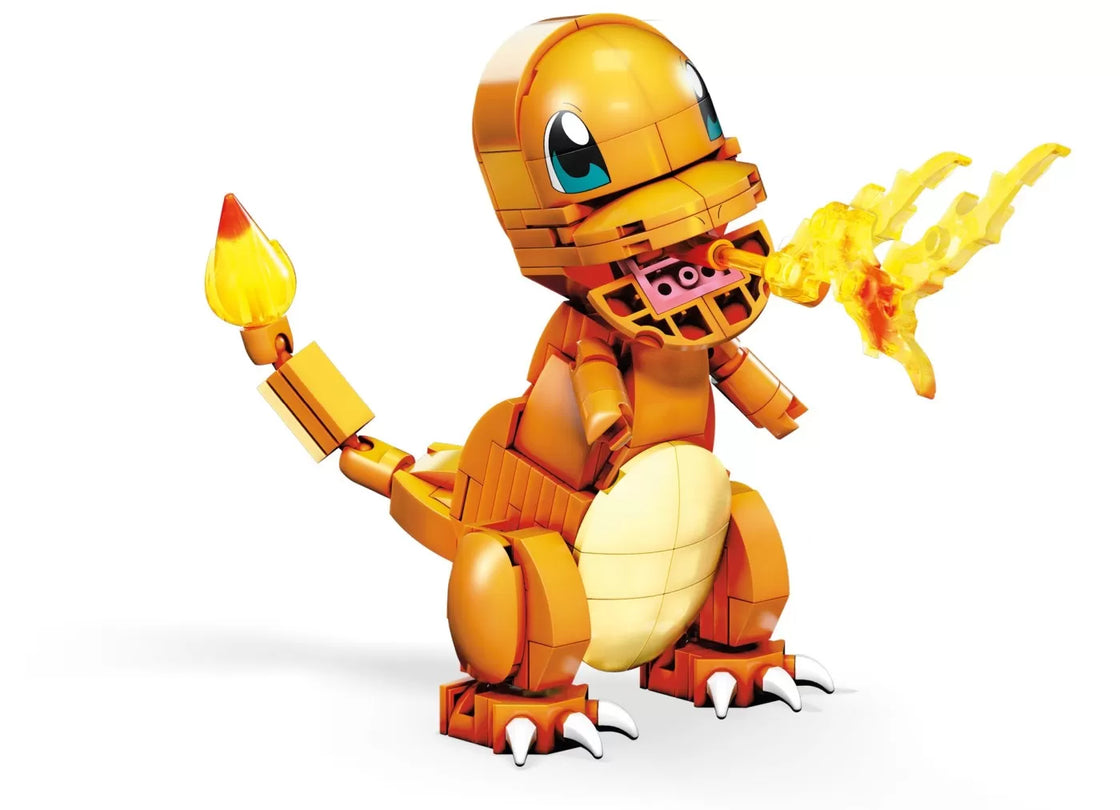 Pokemon mega construx set de constructie charmander salameche 180 piese
