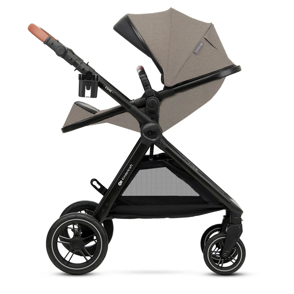 Carucior kinderkraft esme, 3 in 1, sand beige
