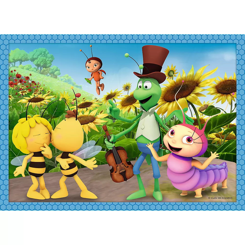 Puzzle trefl 4in1 aventurile albinutei maya