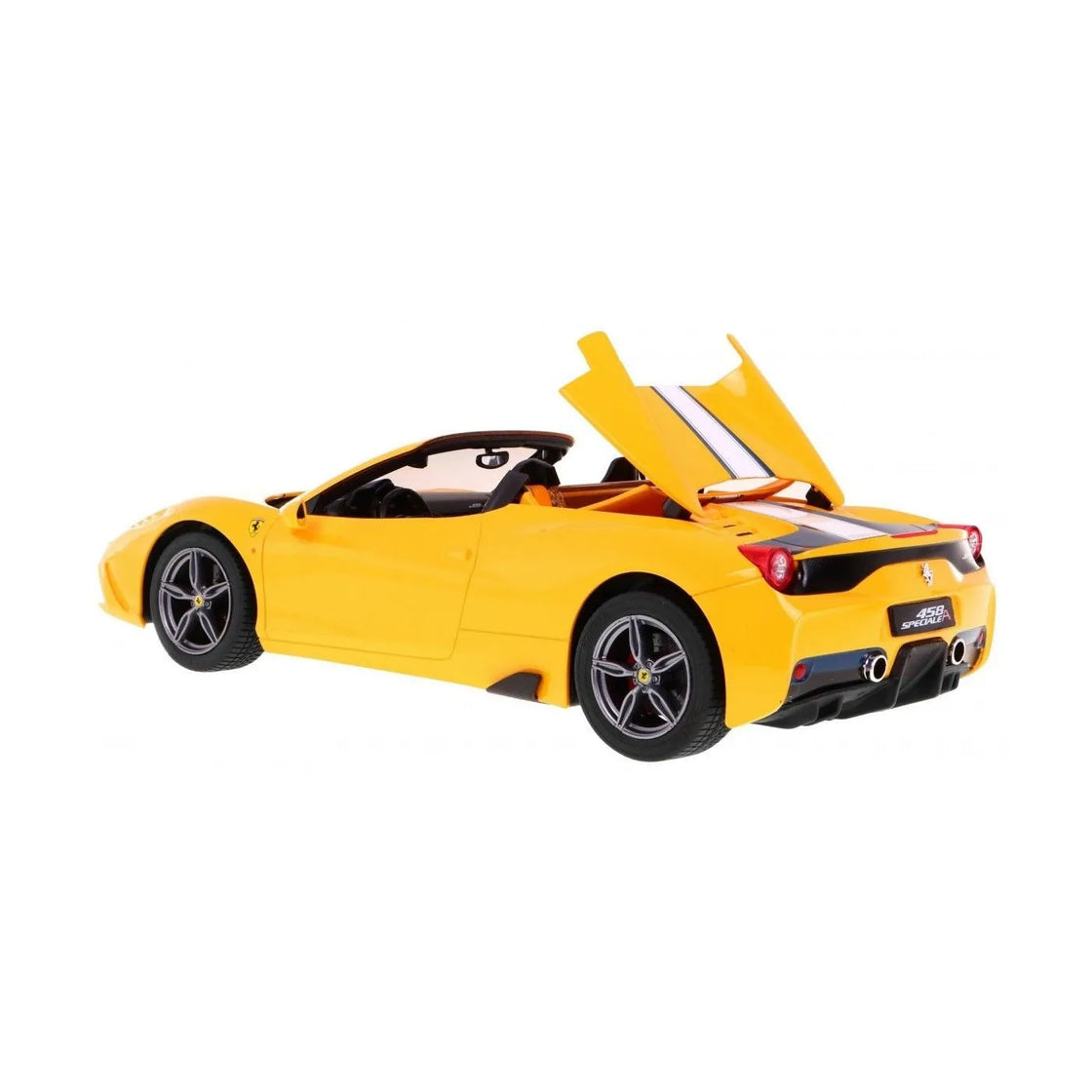 Masina cu telecomanda ferrari 458 speciale a galben scara 1 la 14