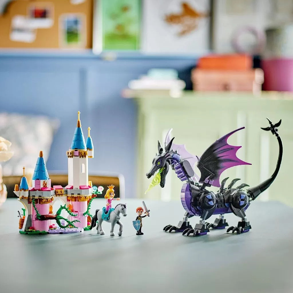 Lego disney princess maleficent sub forma de dragon 43240