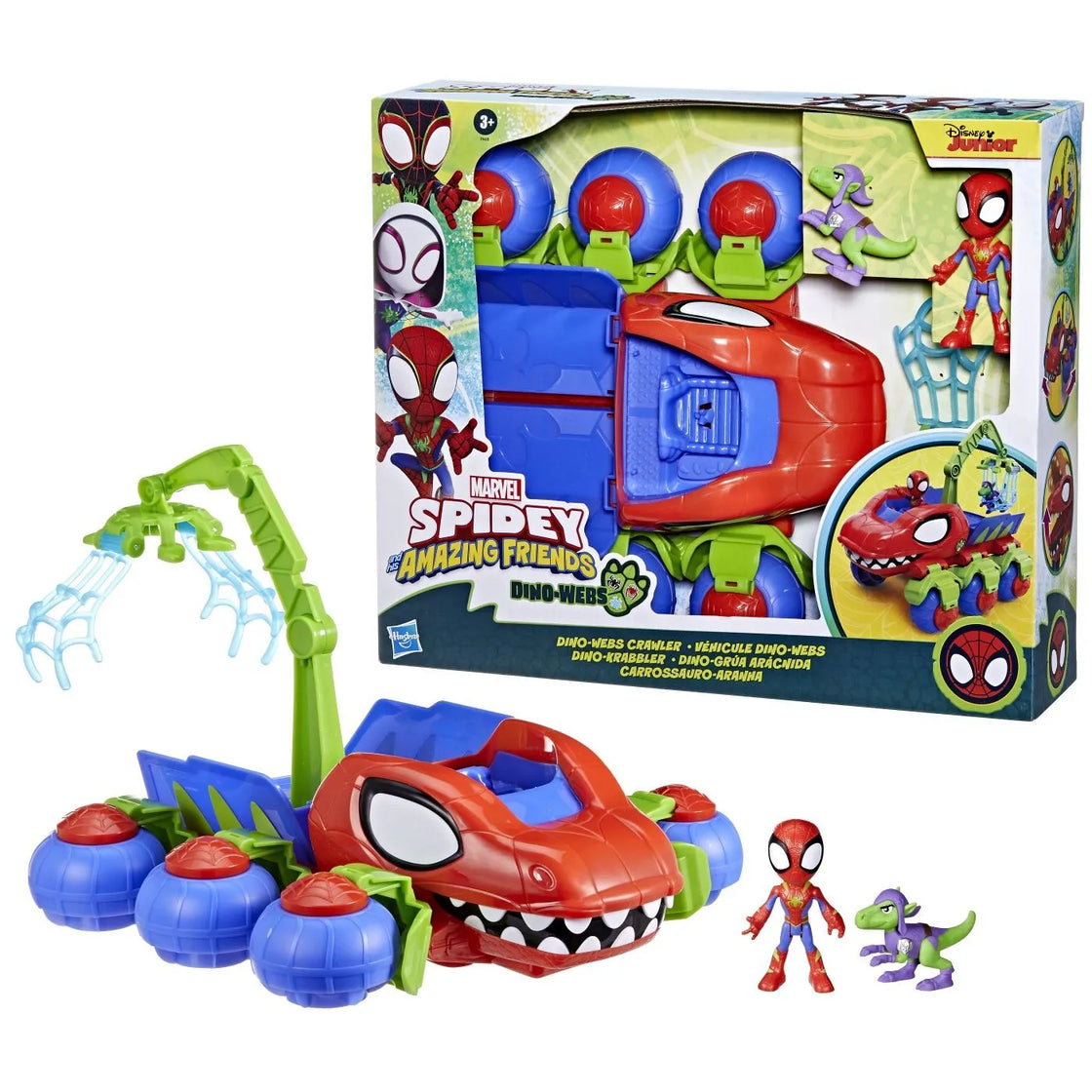 Spidey si prietenii lui uimitori marvel vehicul dino webs crawler