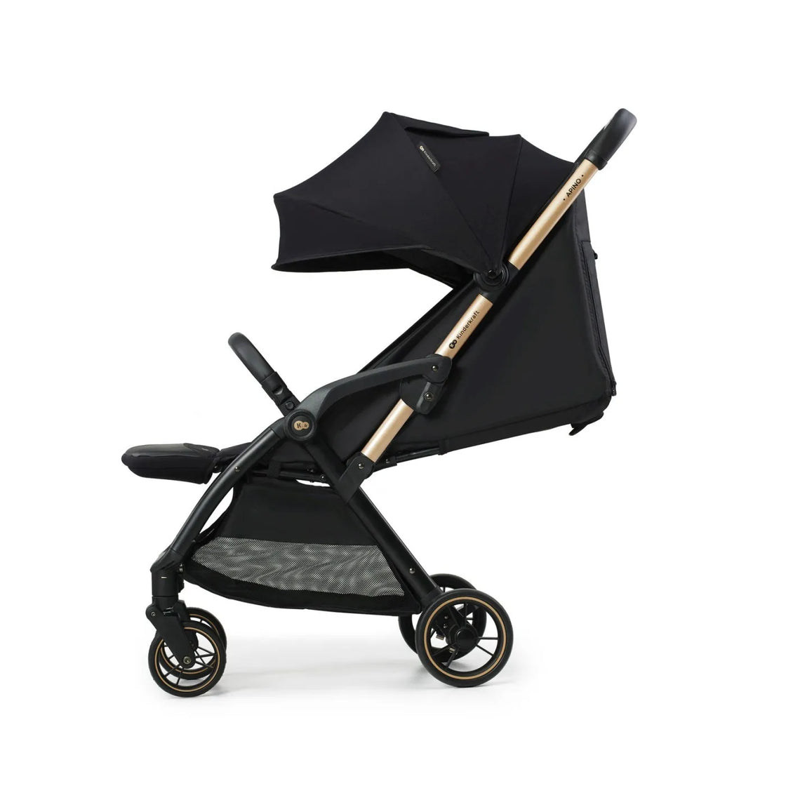 Carucior sport kinderkraft apino, 0-22 kg, raven black