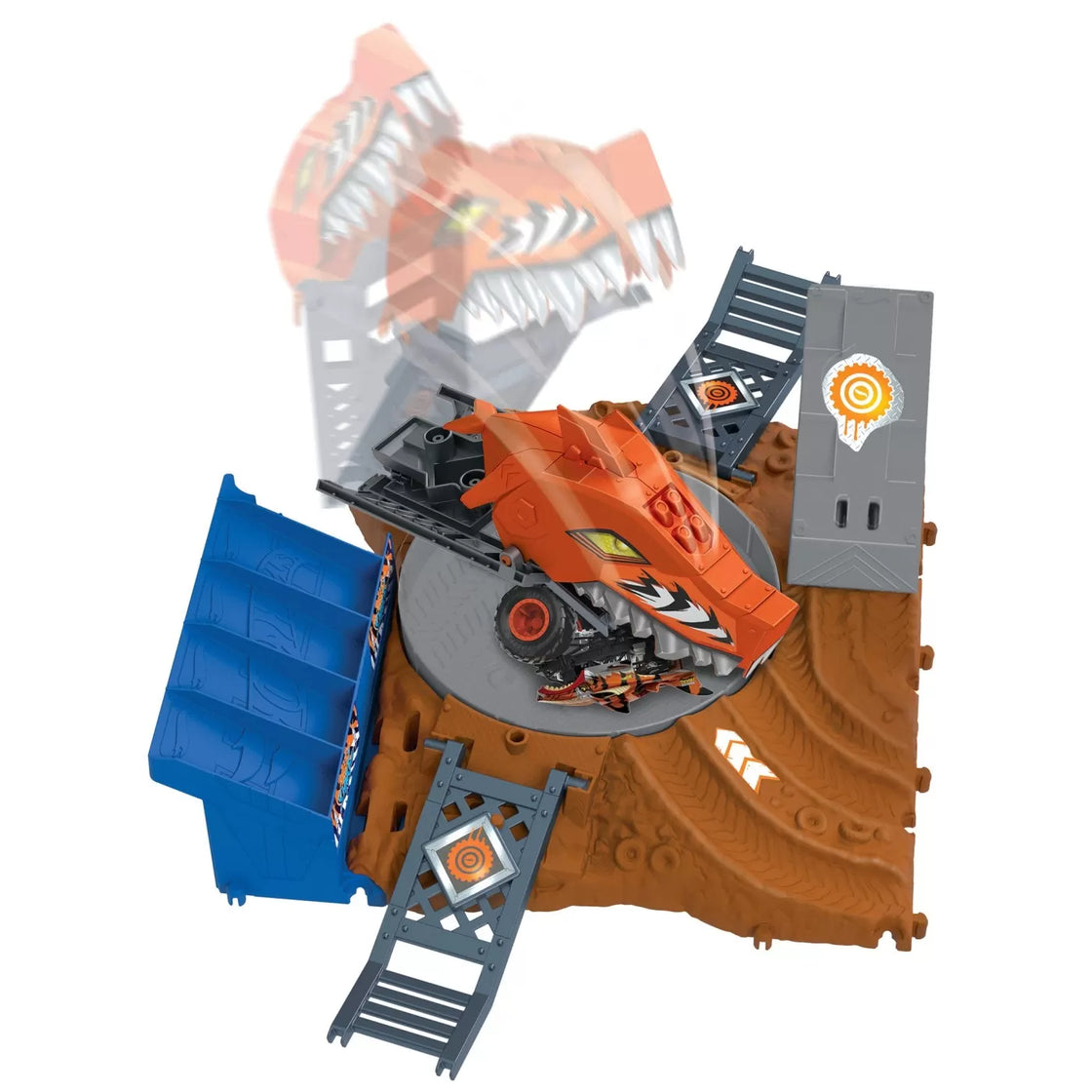 Hot wheels monster truck arena smashers provocarea spin-out