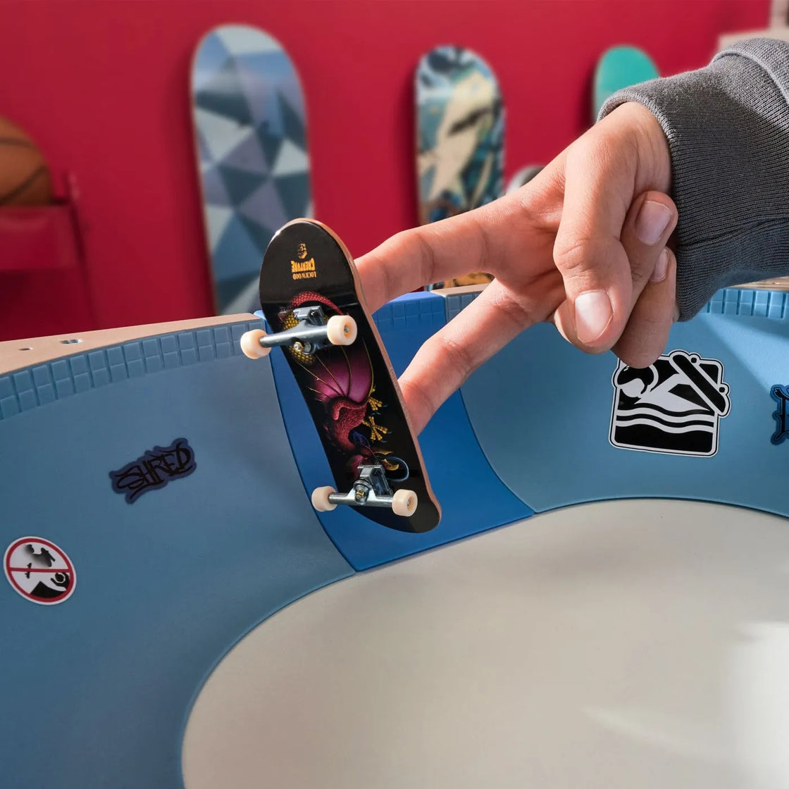 Tech deck set de rampe daewon mega bowl