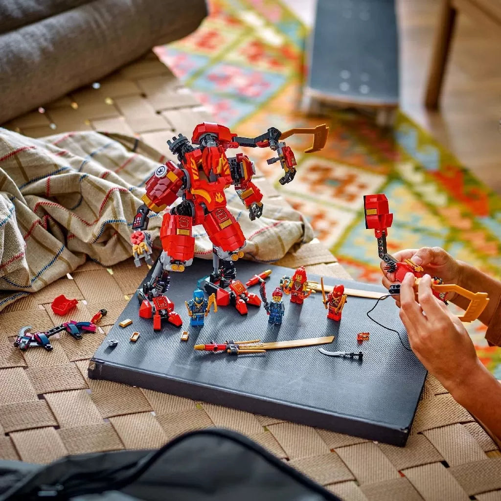 Lego ninjago robotul ninja catarator al lui kai 71812