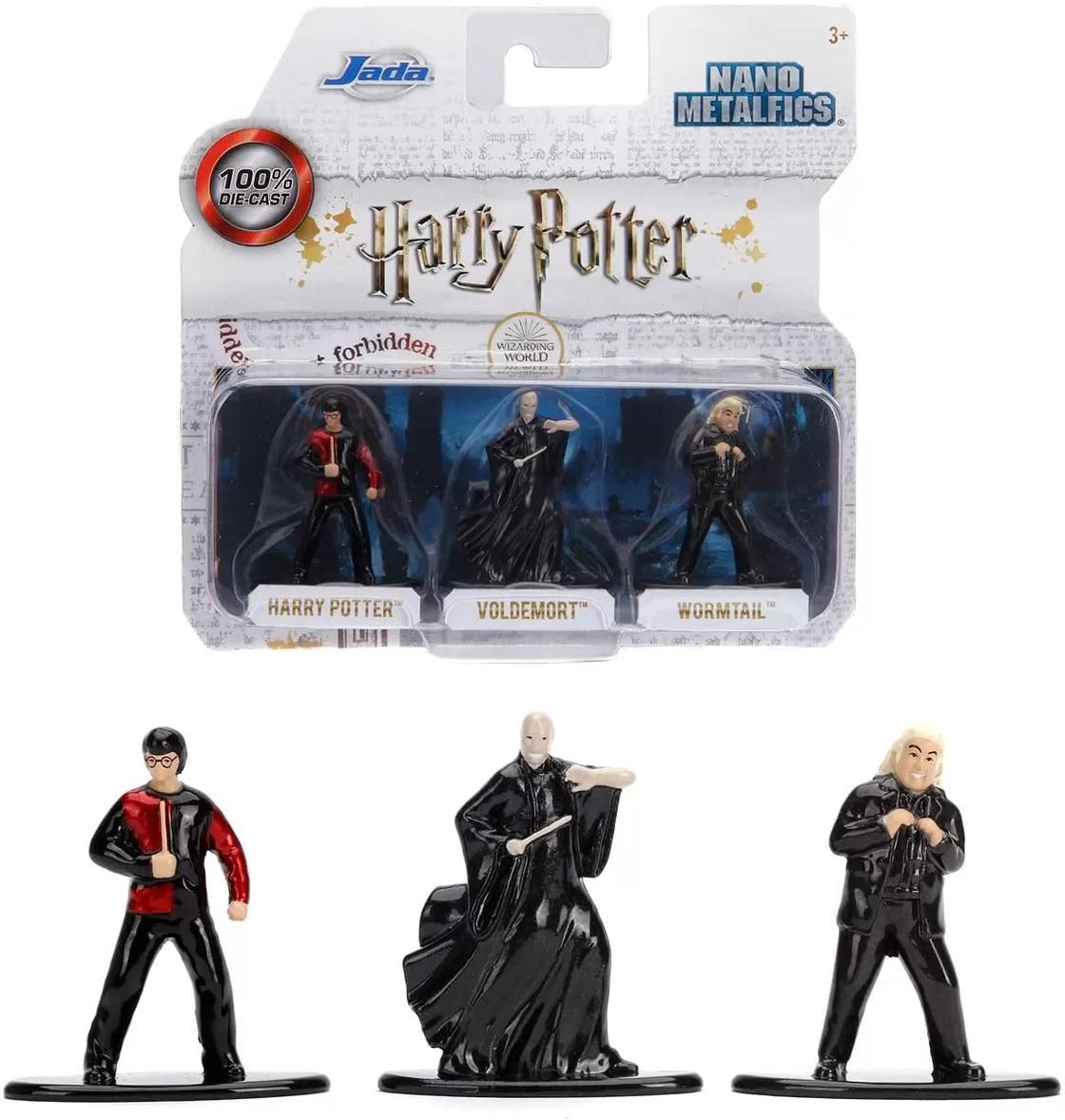 Harry potter set 3 nanofigurine 4cm