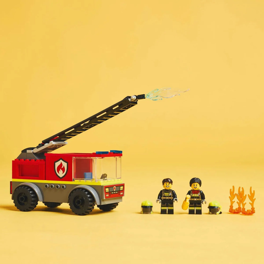 Lego city camion de pompieri cu scara 60463