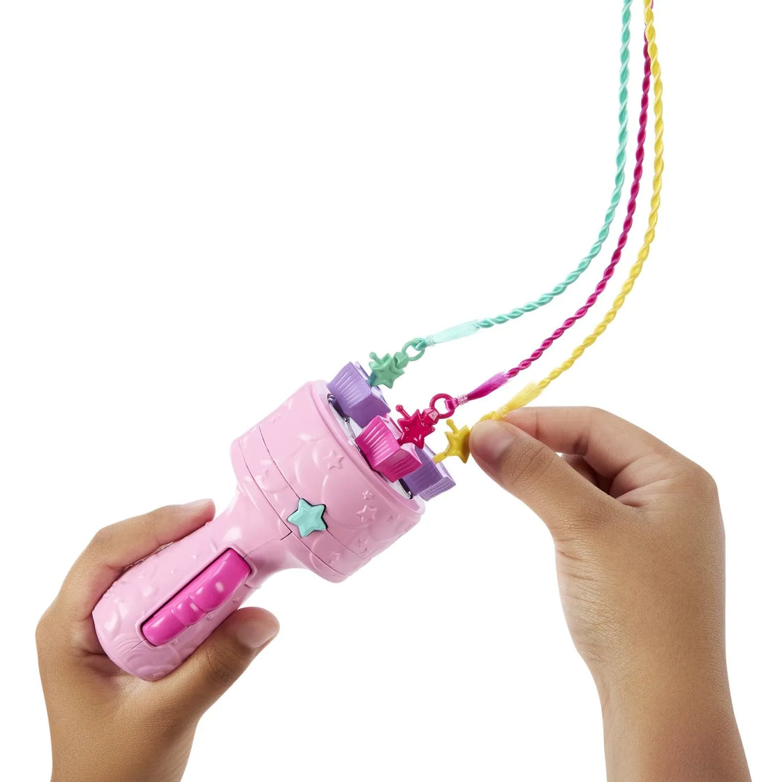 Barbie dreamtropia papusa cu aparat de coafat