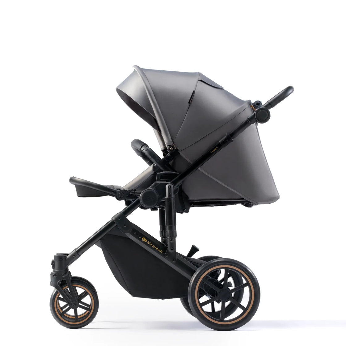 Carucior 2 in 1 kinderkraft prime 2, shadow grey