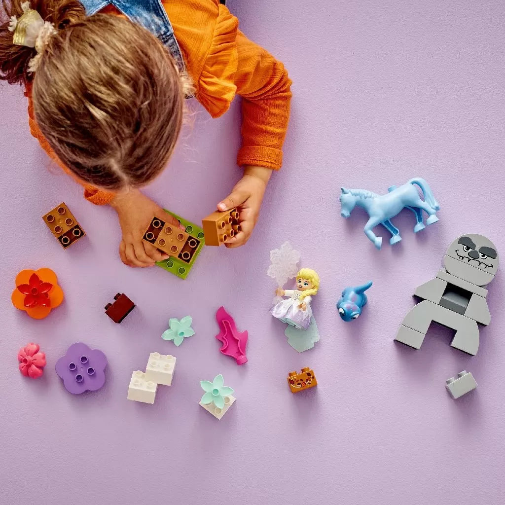 Lego duplo disney elsa si bruni in padurea fermecata 10418