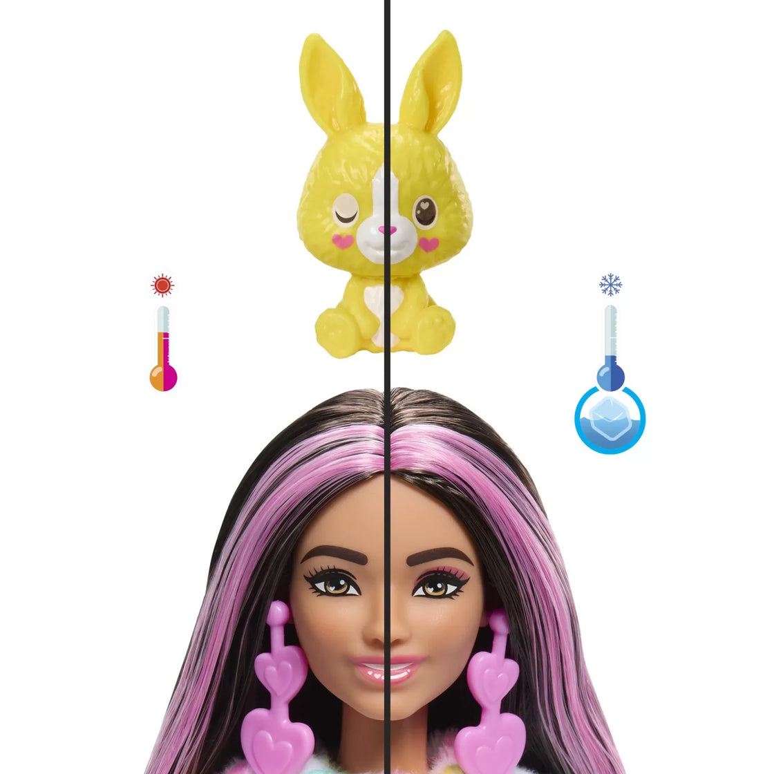 Barbie papusa barbie cutie reveal iepuras