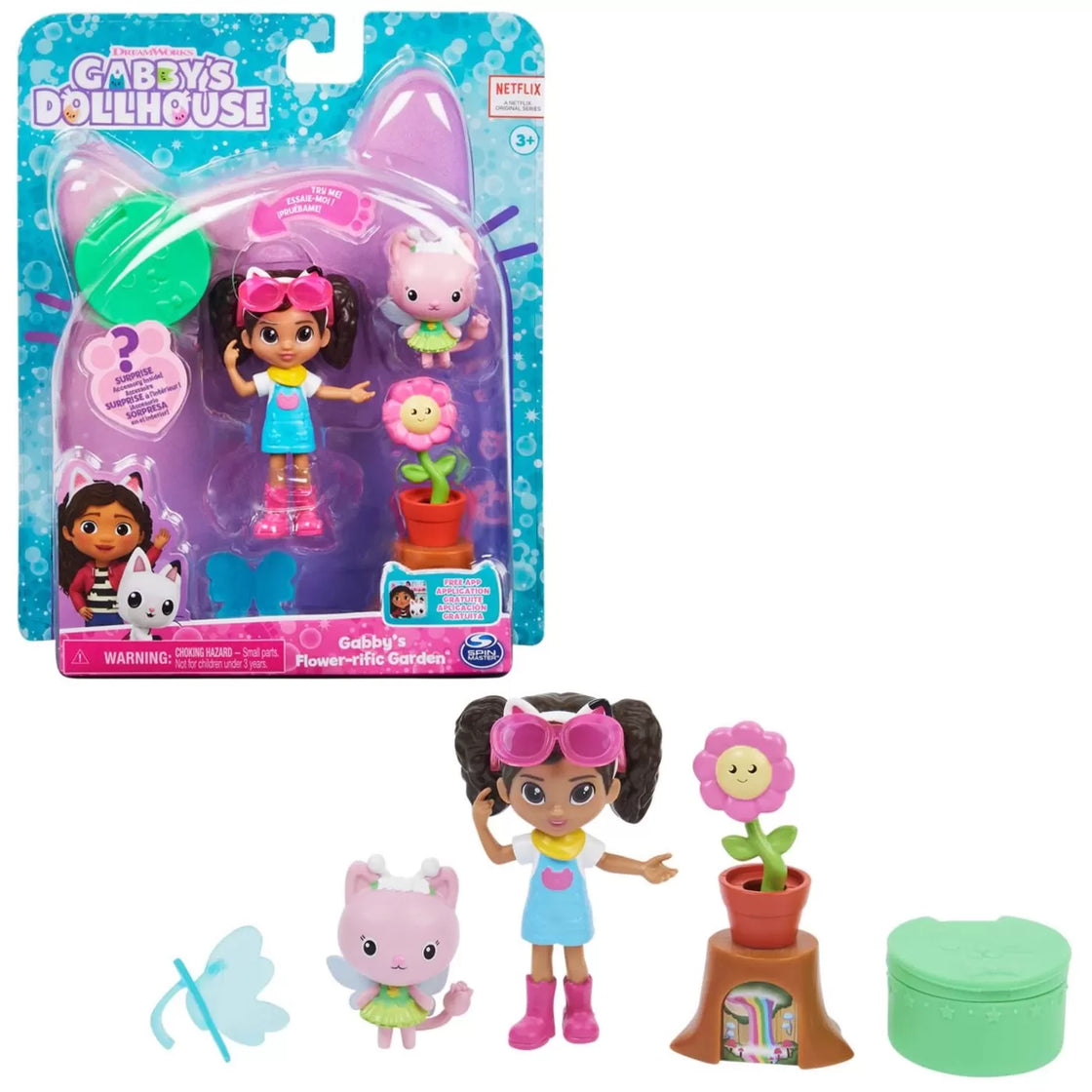Gabbys dollhouse set pentru petrecere in gradina