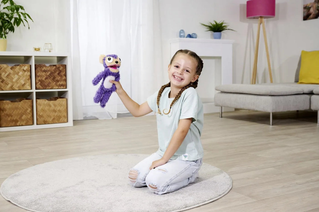 Simba screamerz jucarie plus maimutica violet