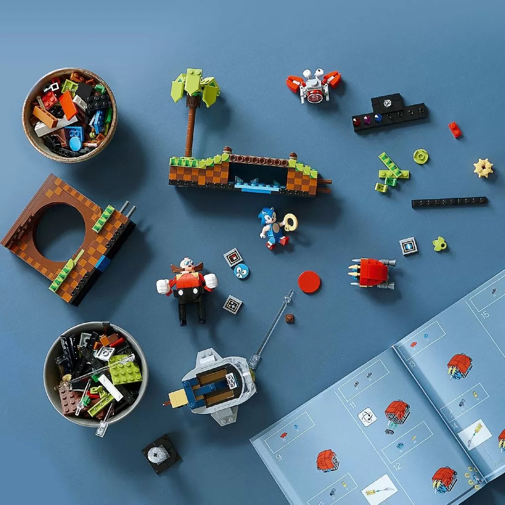 Lego ideas sonic dealul verde 21331