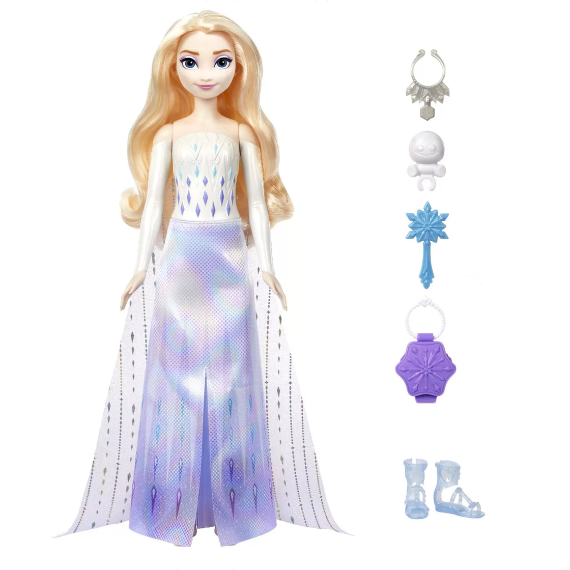 Disney frozen spin and reveal papusa elsa