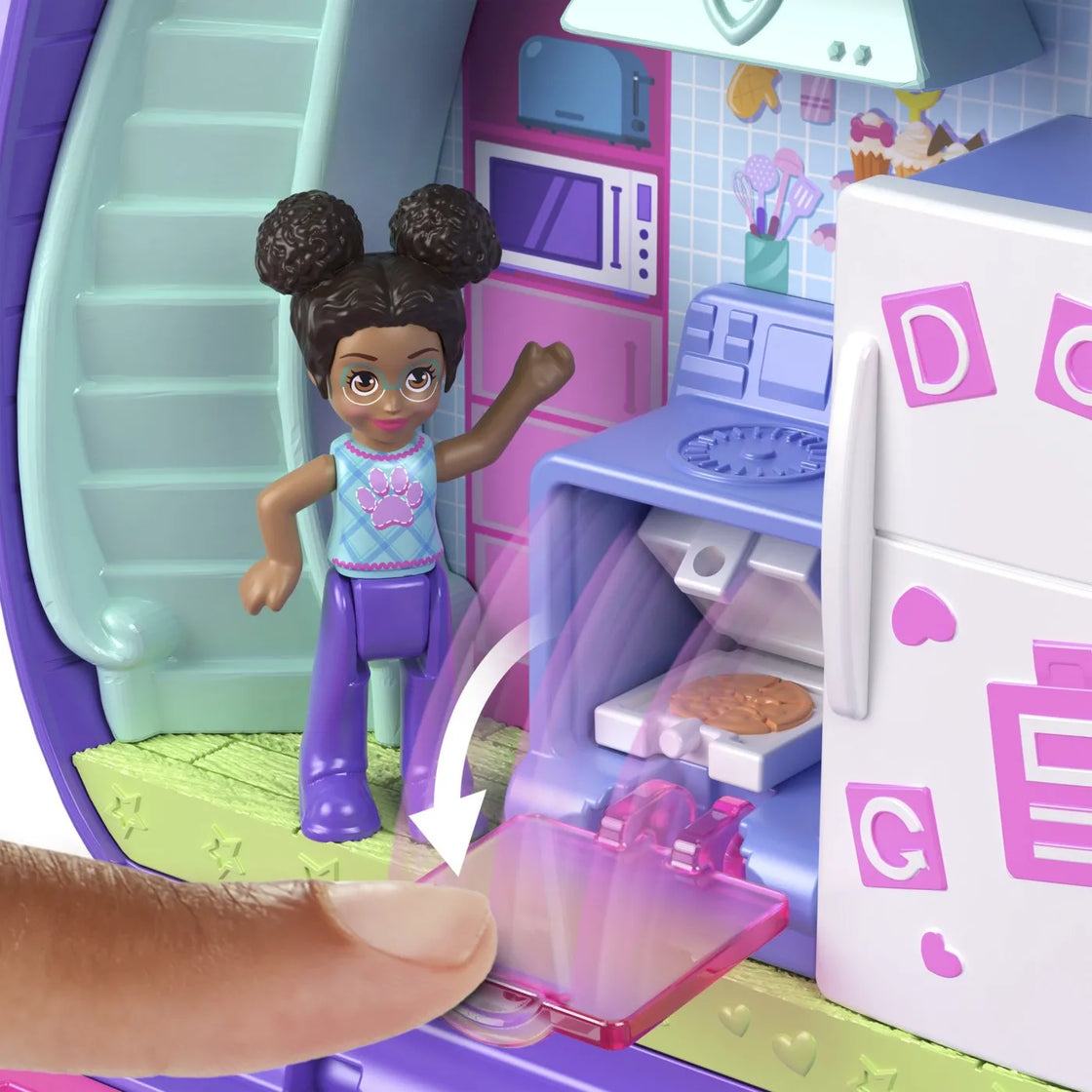 Polly pocket set gentuta animalut catelus in pijama cu accesorii