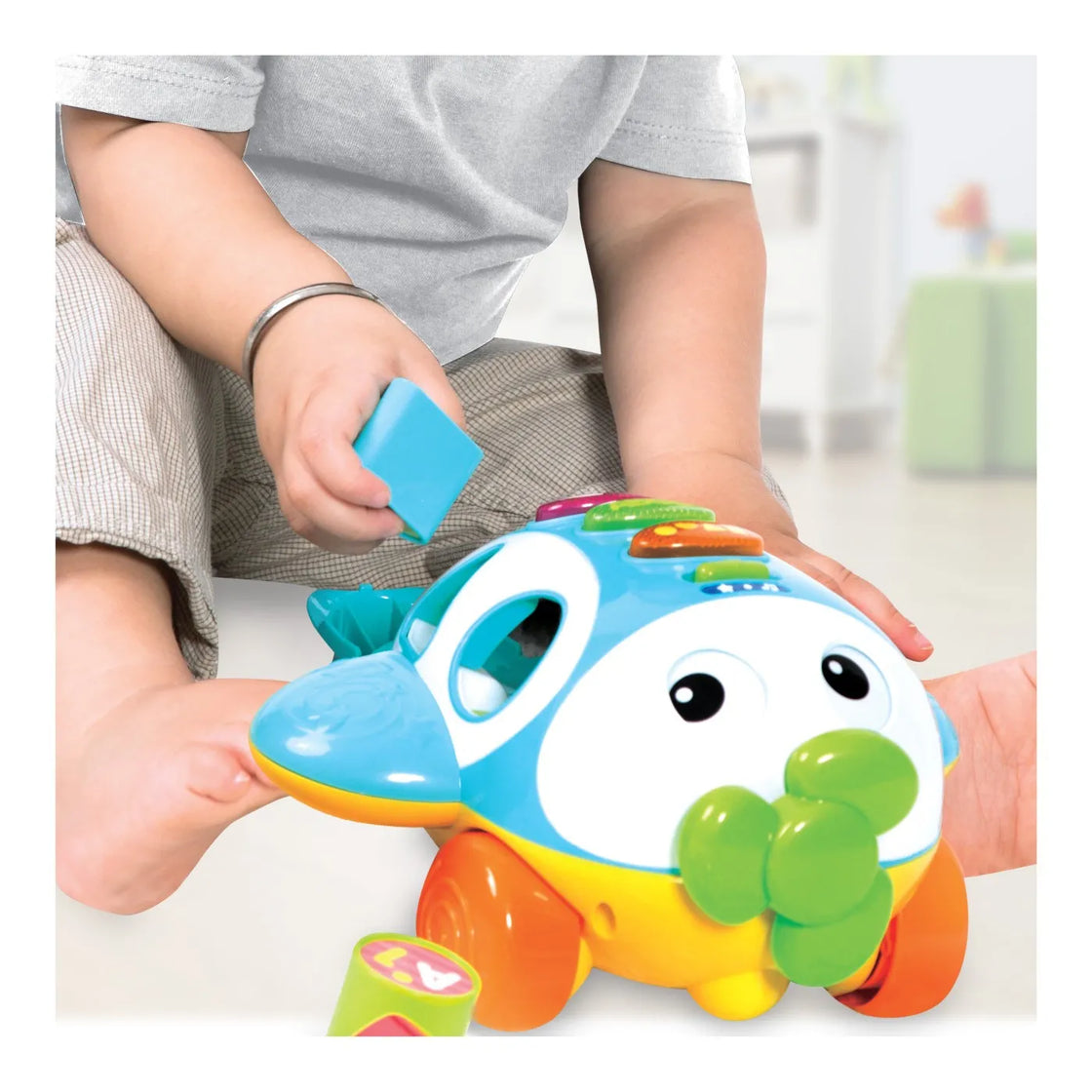 Winfun jucarie de tras avion cu activitati