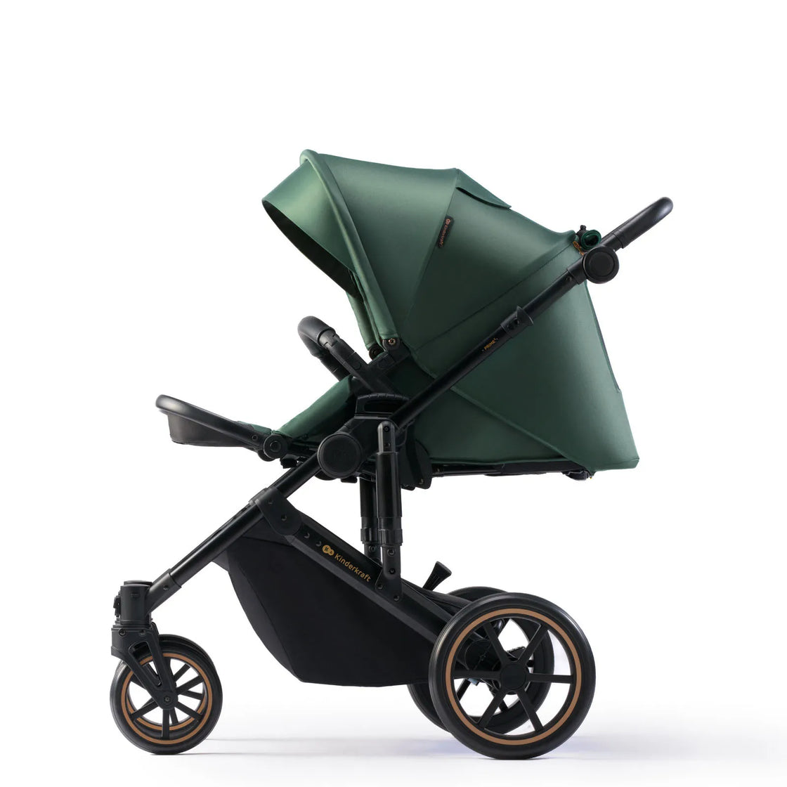 Carucior 2 in 1 kinderkraft prime 2, dark green