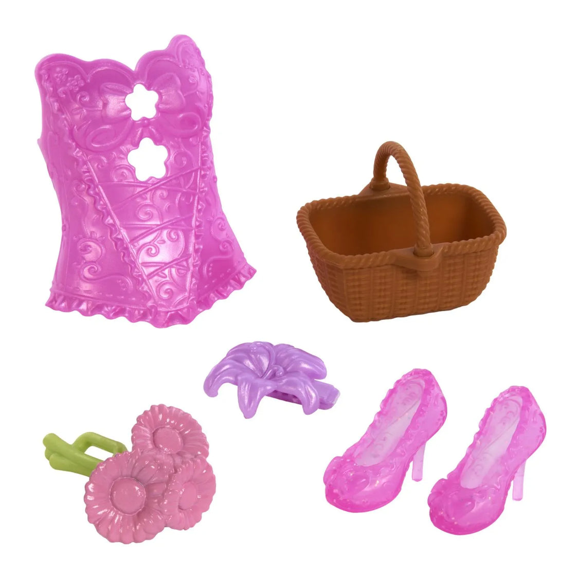 Disney princess spin and reveal papusa rapunzel