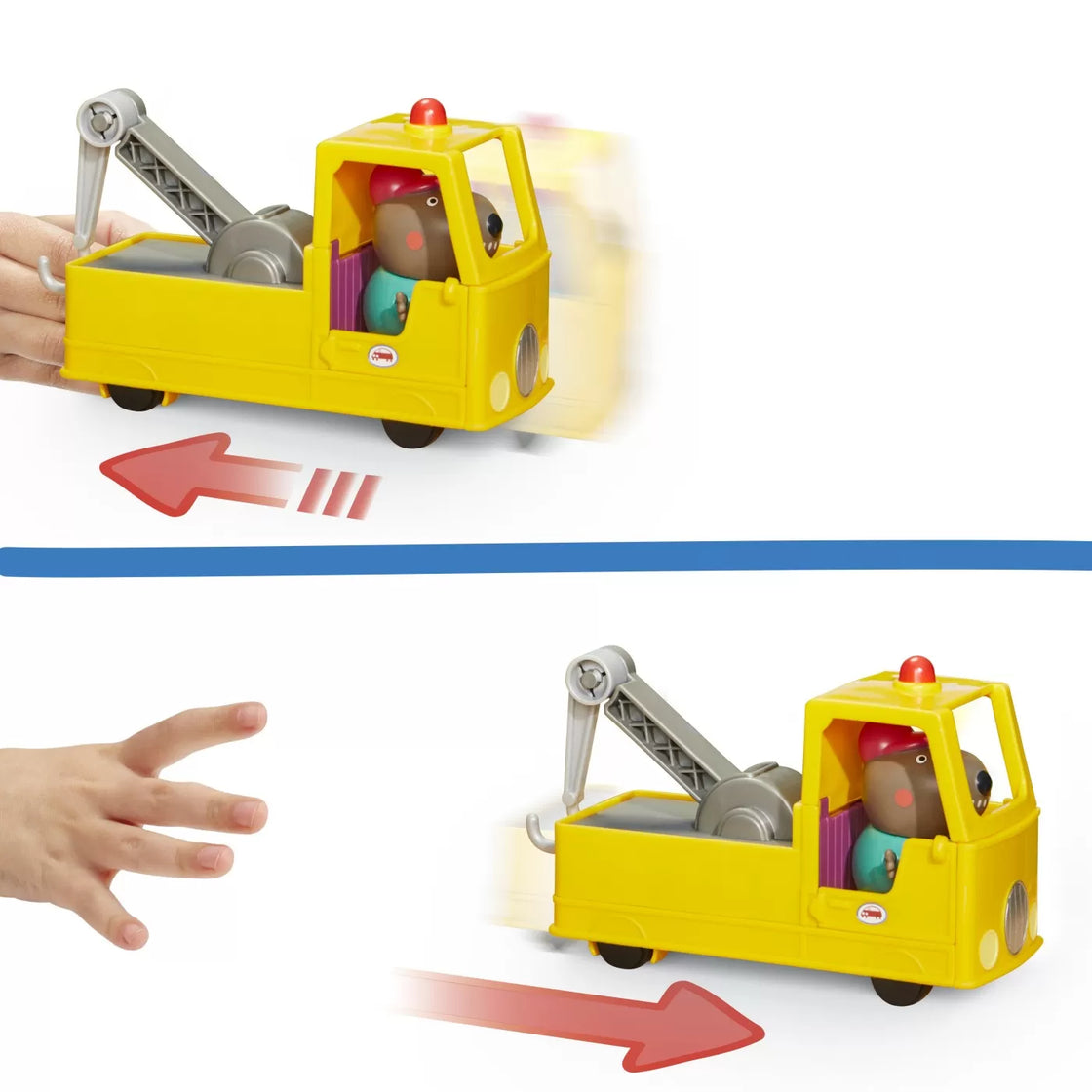 Peppa pig camionul de remorcare