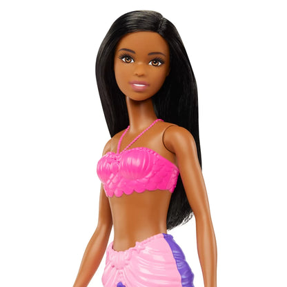 Barbie papusa sirena bruneta
