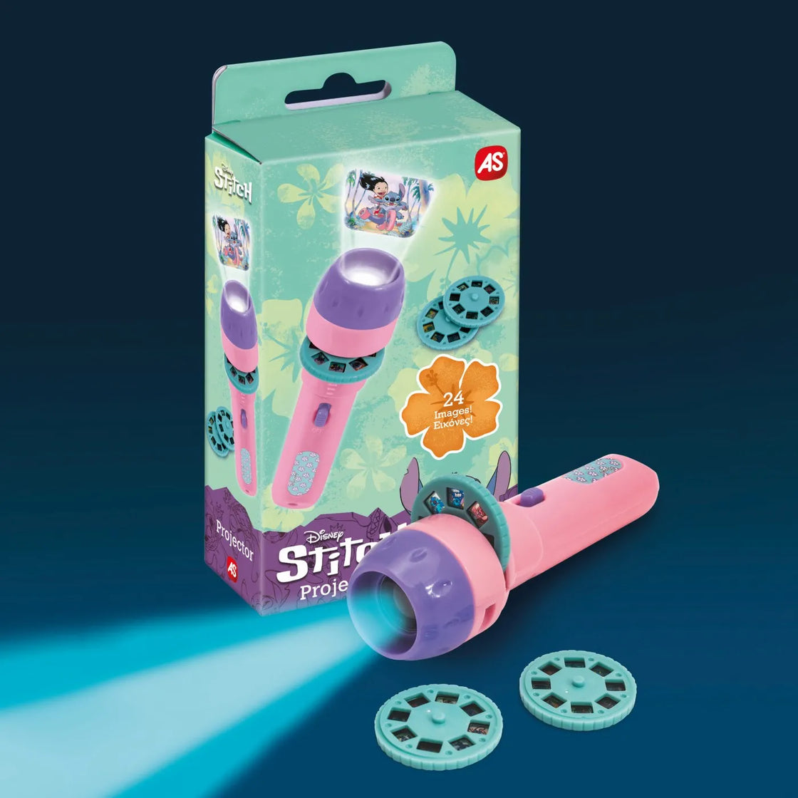 Mini proiector stitch