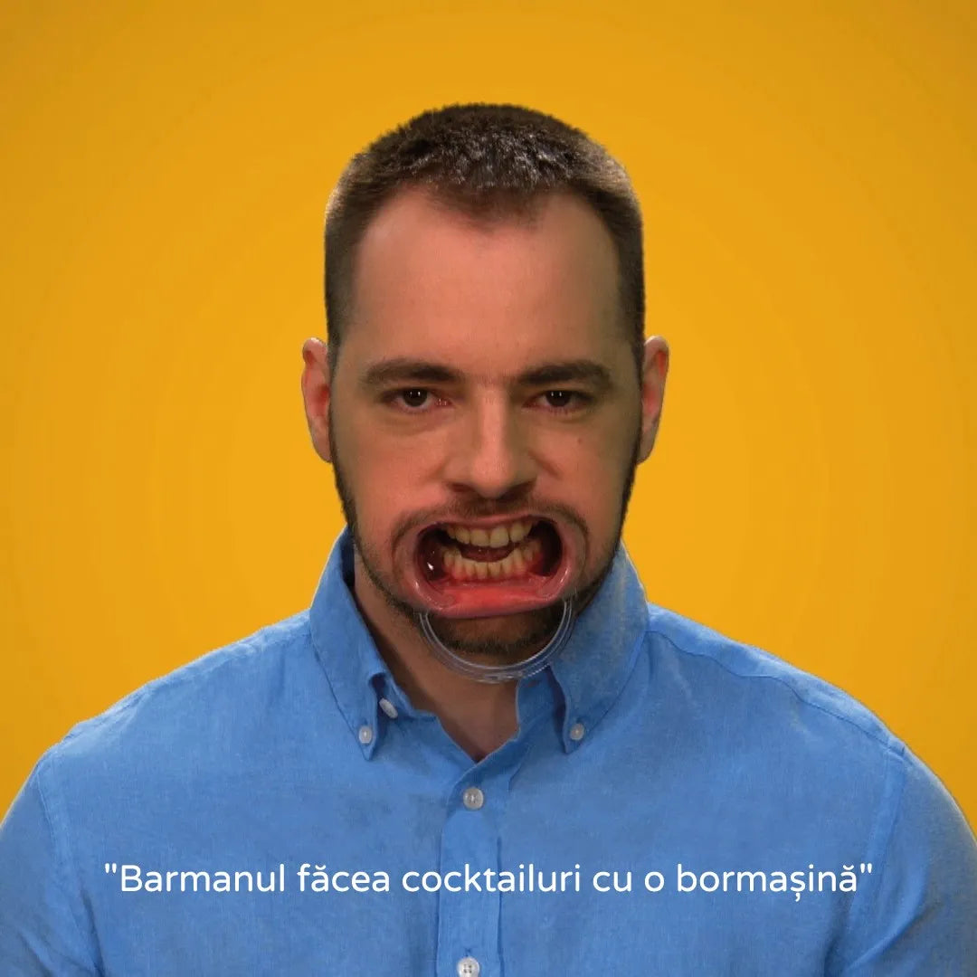 Joc cu gura pana la urechi pentru copii mari