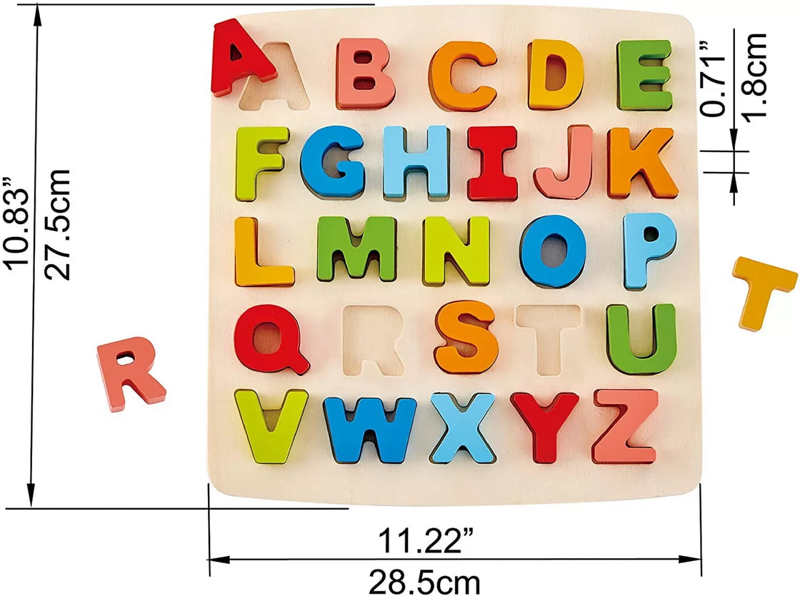 Hape puzzle alfabet chunky