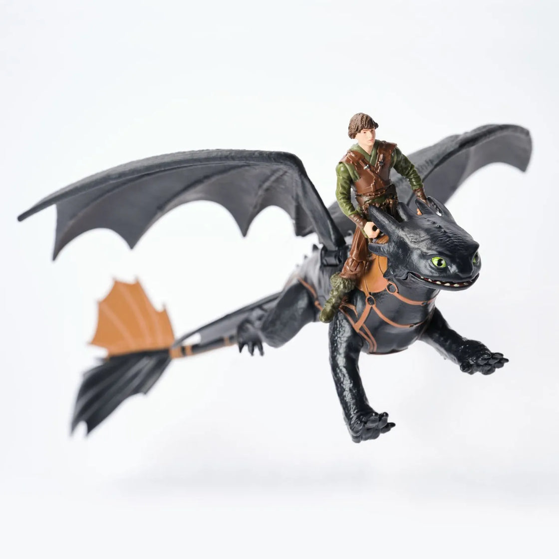 Cum sa iti dresezi dragonul set dragon toothless si figurina viking hiccup